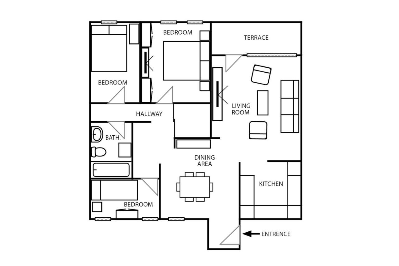 Apartment Bella Art ベオグラード エクステリア 写真